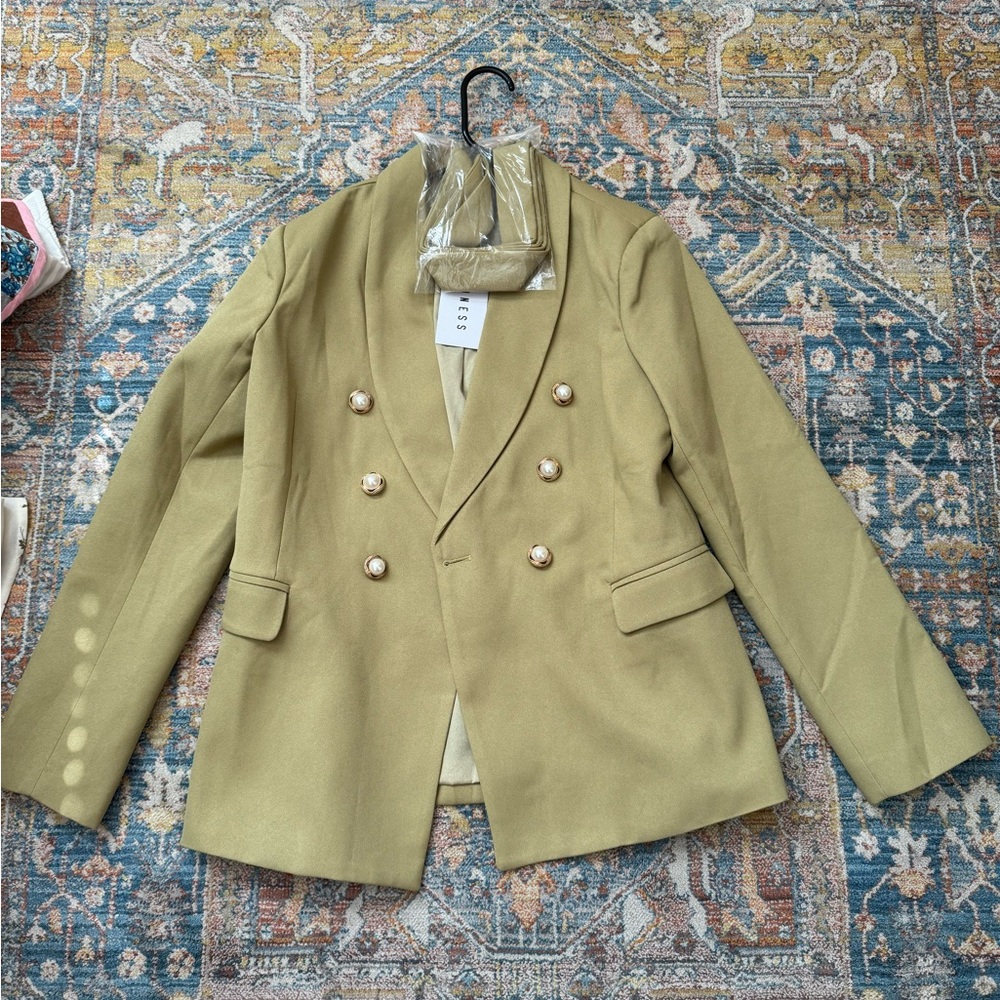 Light Green Verge Girl Blazer